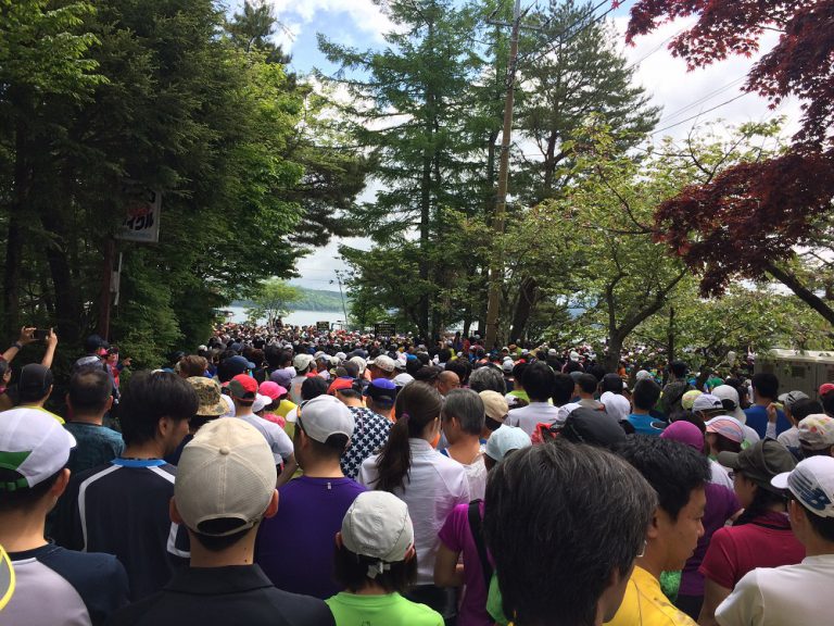 山中湖ロードレース参加